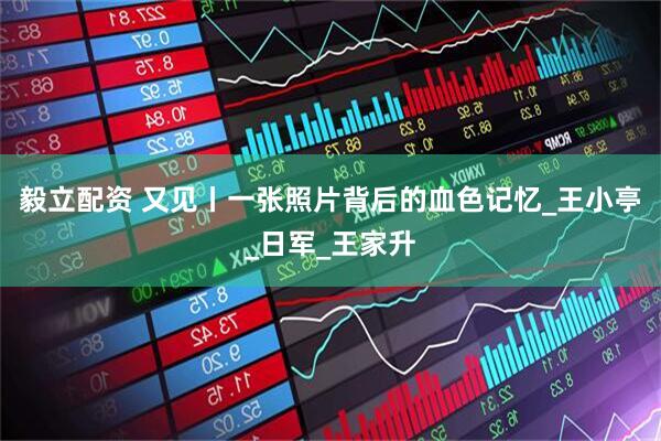 毅立配资 又见丨一张照片背后的血色记忆_王小亭_日军_王家升